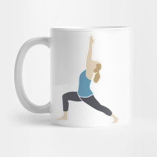 Warrior One Pose Mug